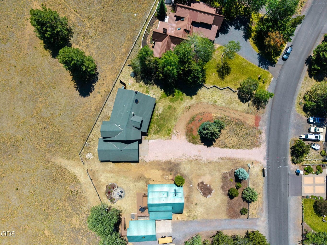 .49 acre lot backs to meadow