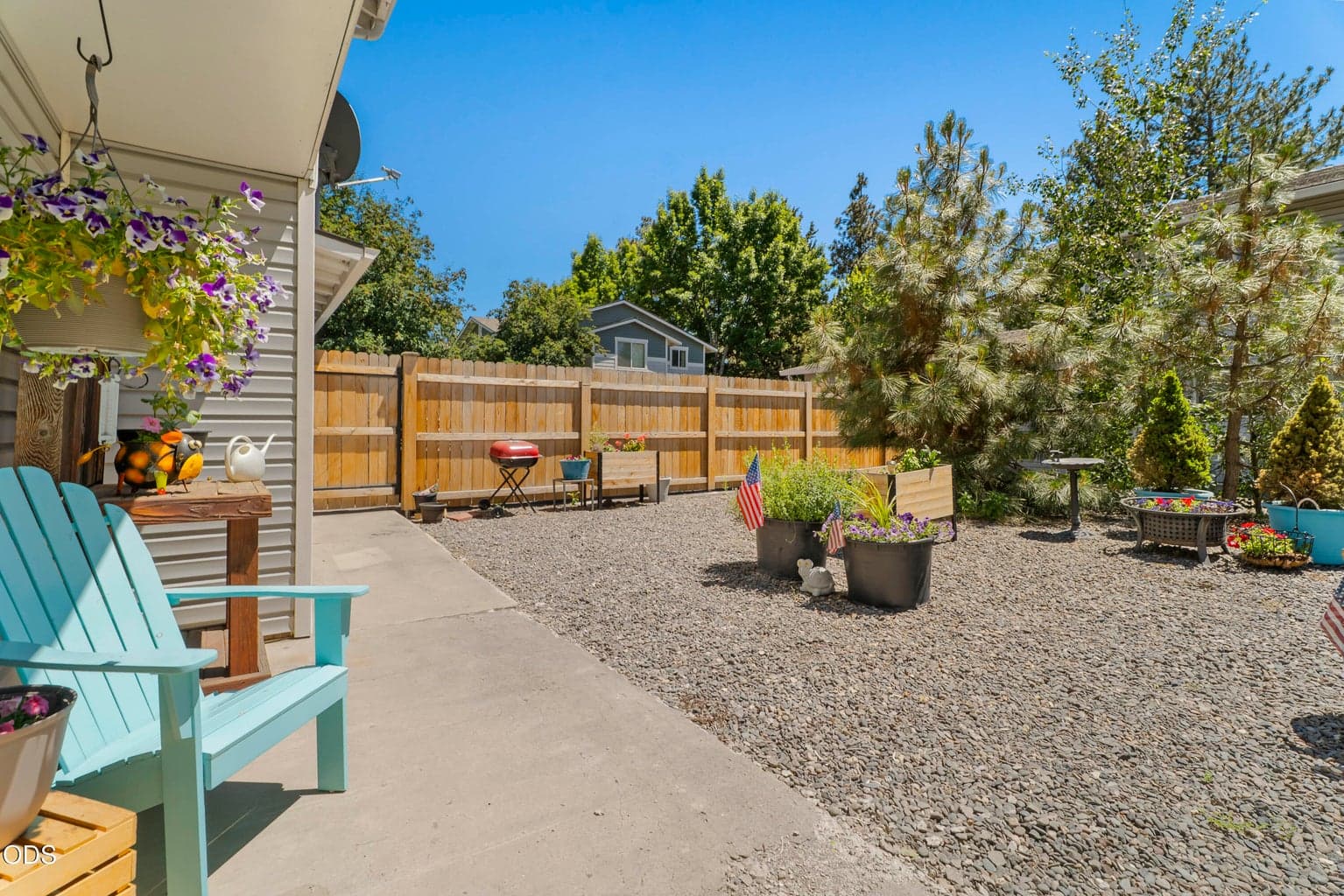 Shared courtyard