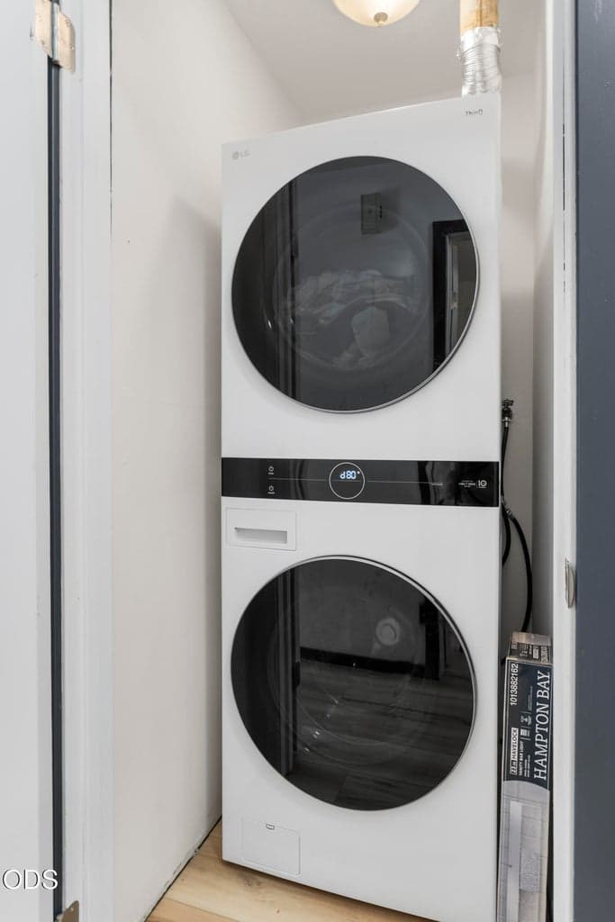Laundry closet