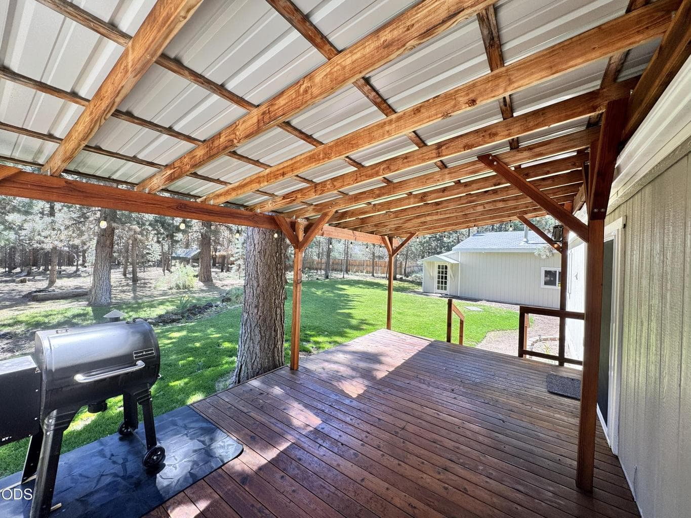 rear porch