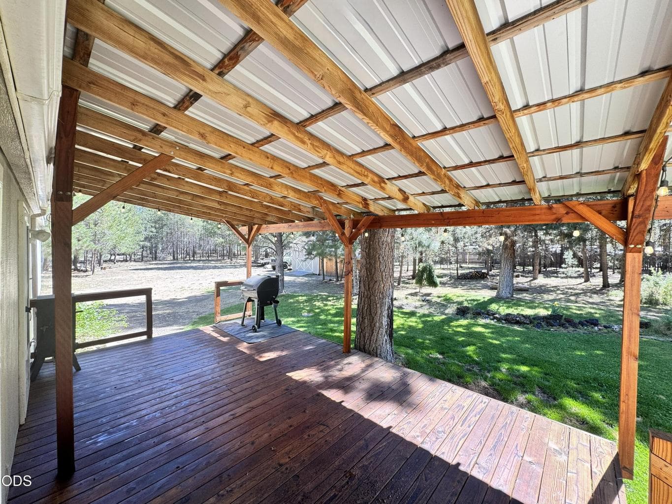 rear porch