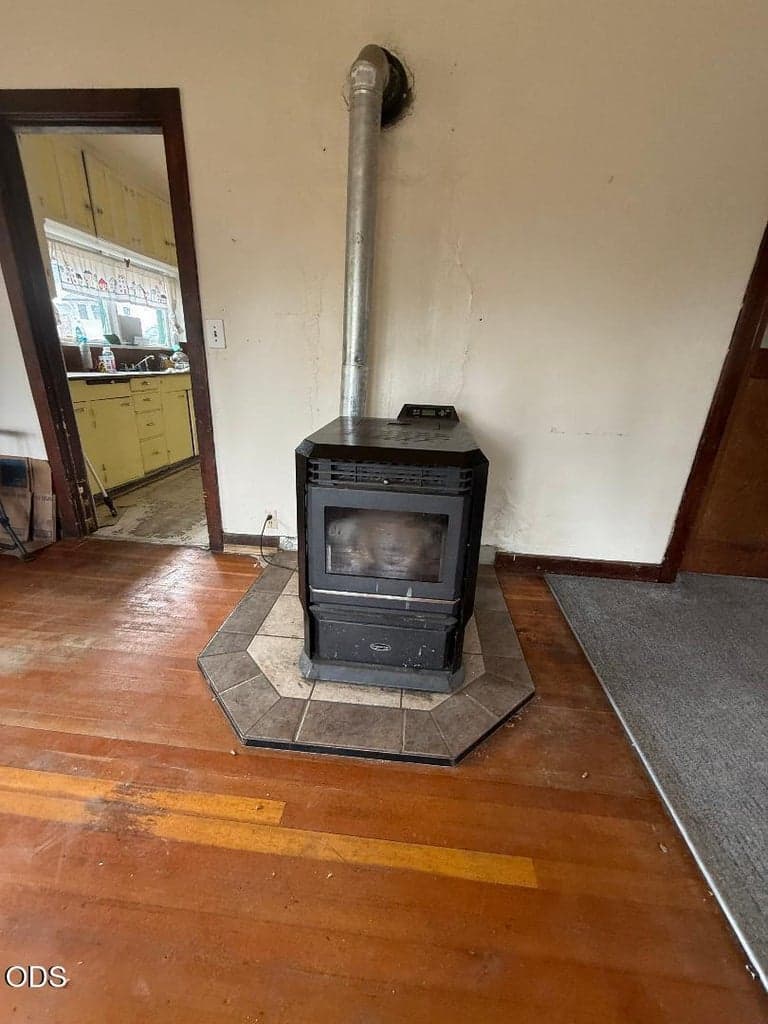 pellet stove