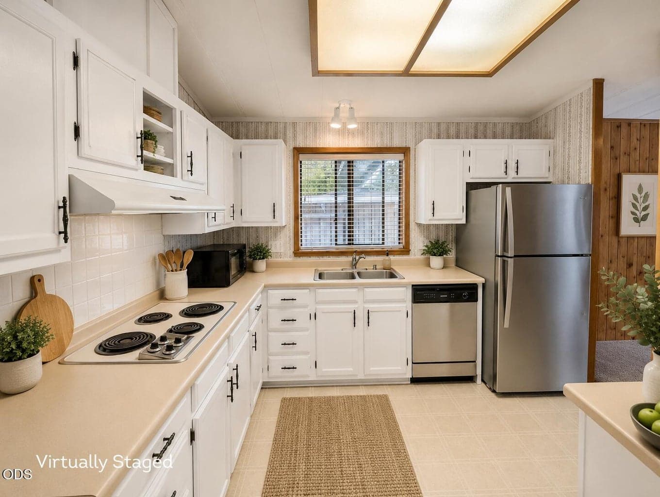 Virtual Staging and Cabinet Paint Concept