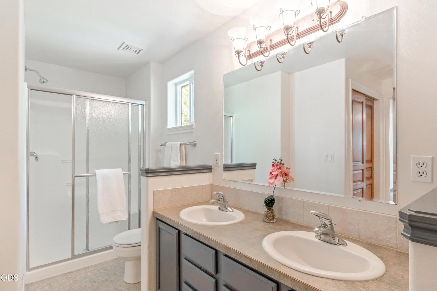 New shower doors just installed