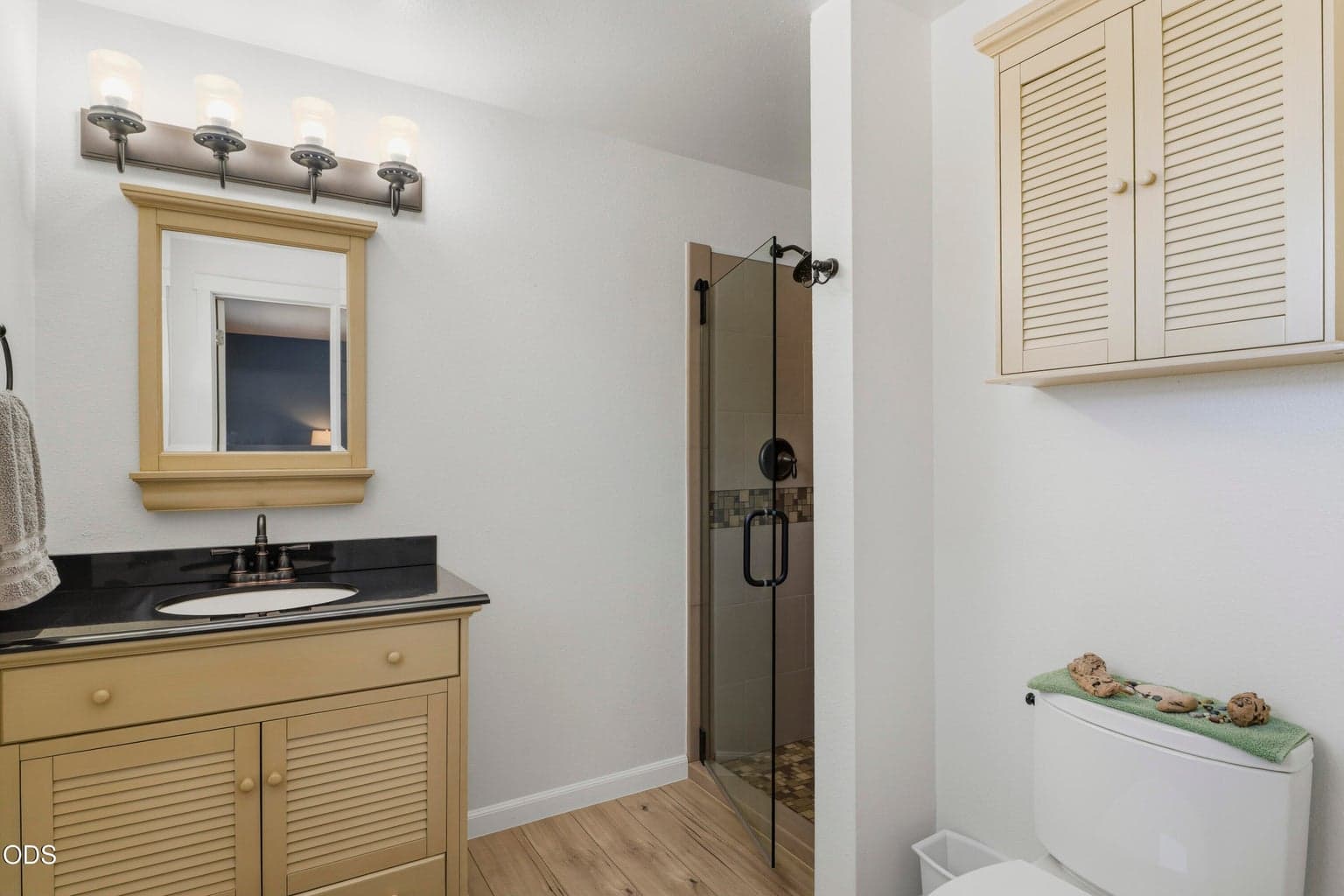 Updated primary bathroom