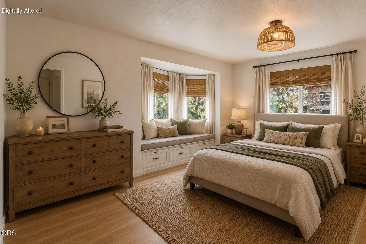 Bedroom - Virtually Staged