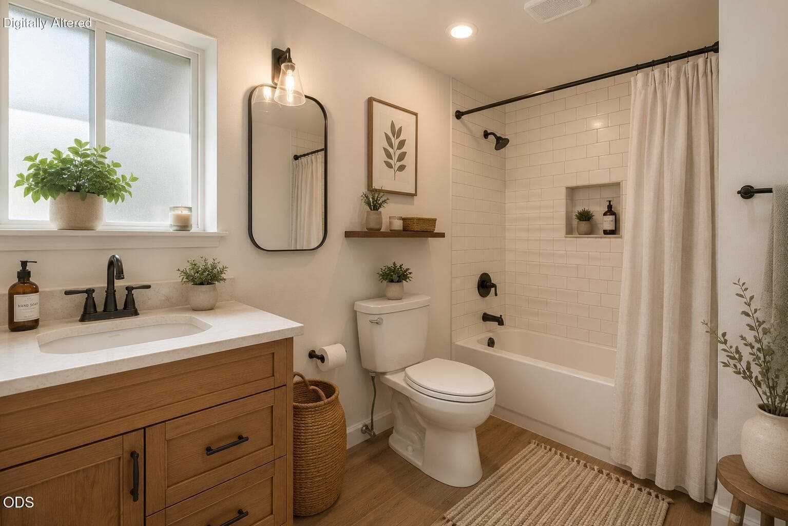 Bathroom - Virtually Staged