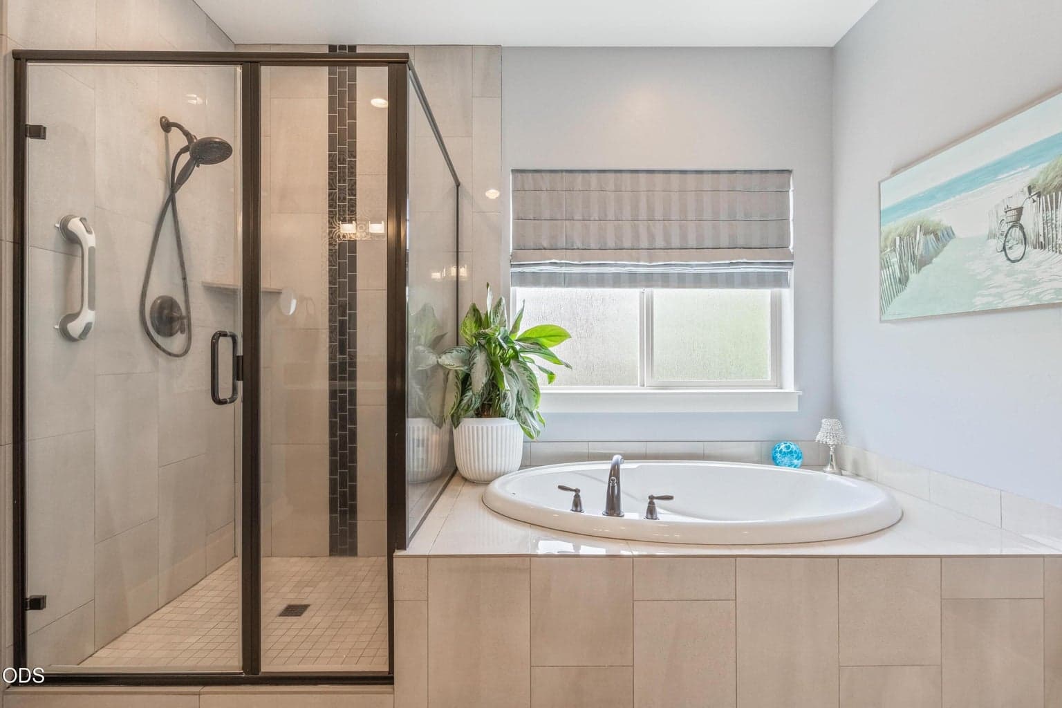Large Tiled Shower