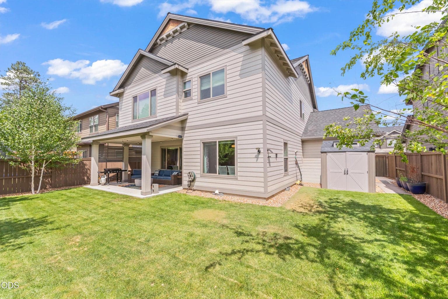 Storage Shed Included