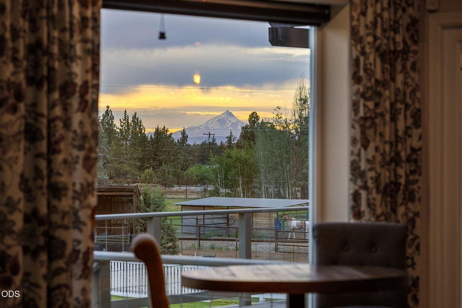 View of Mt. Jefferson from the living room