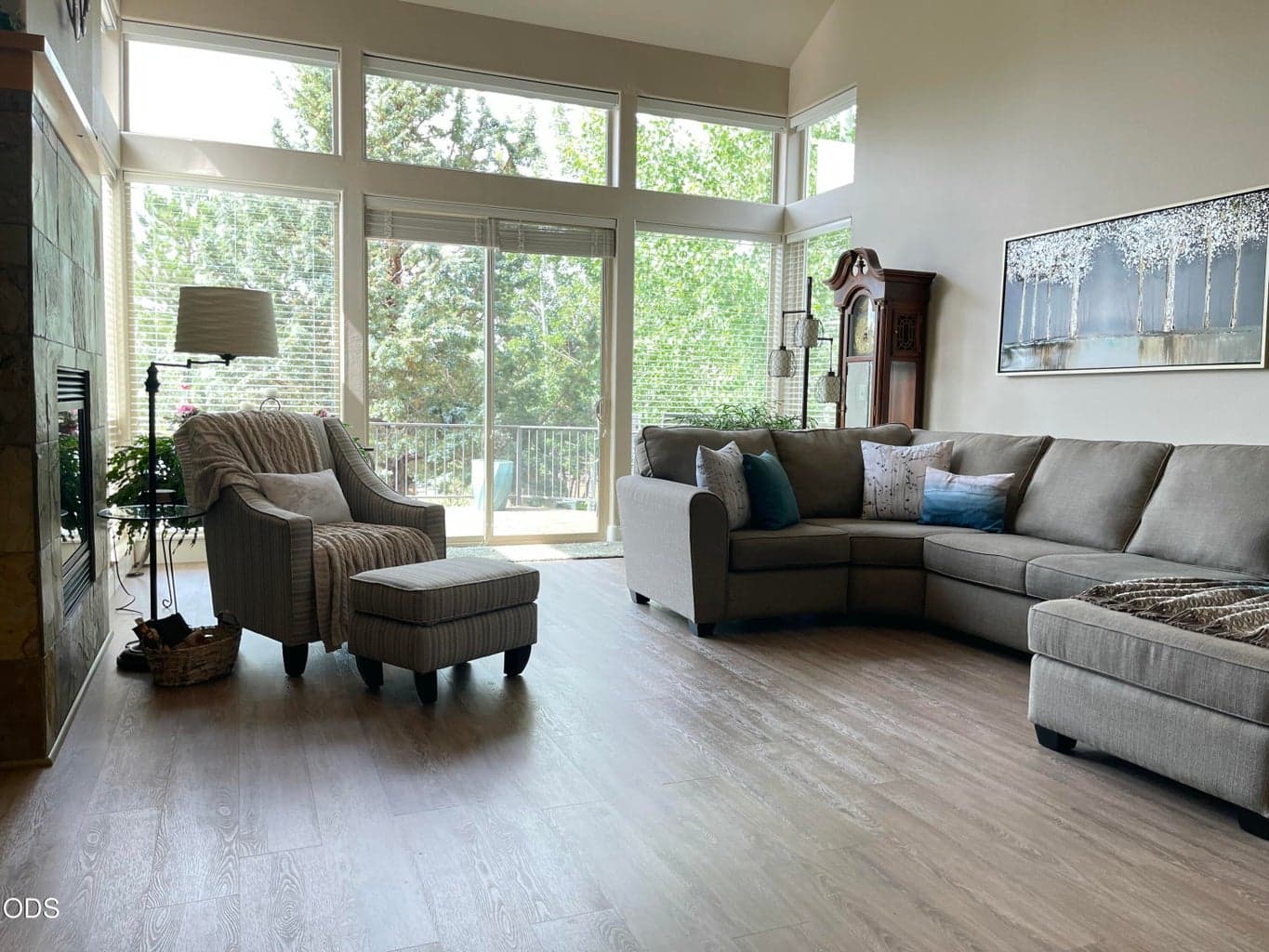 Area rugs have been removed.