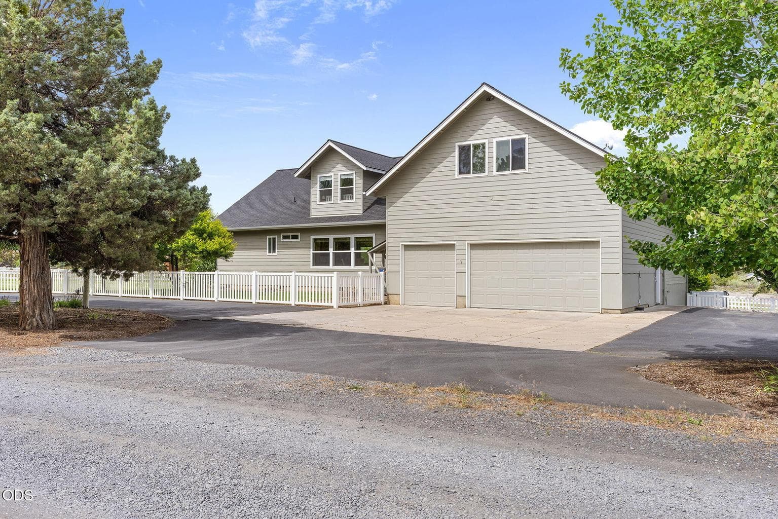 Oversized 3 car garage with plenty of additional parking