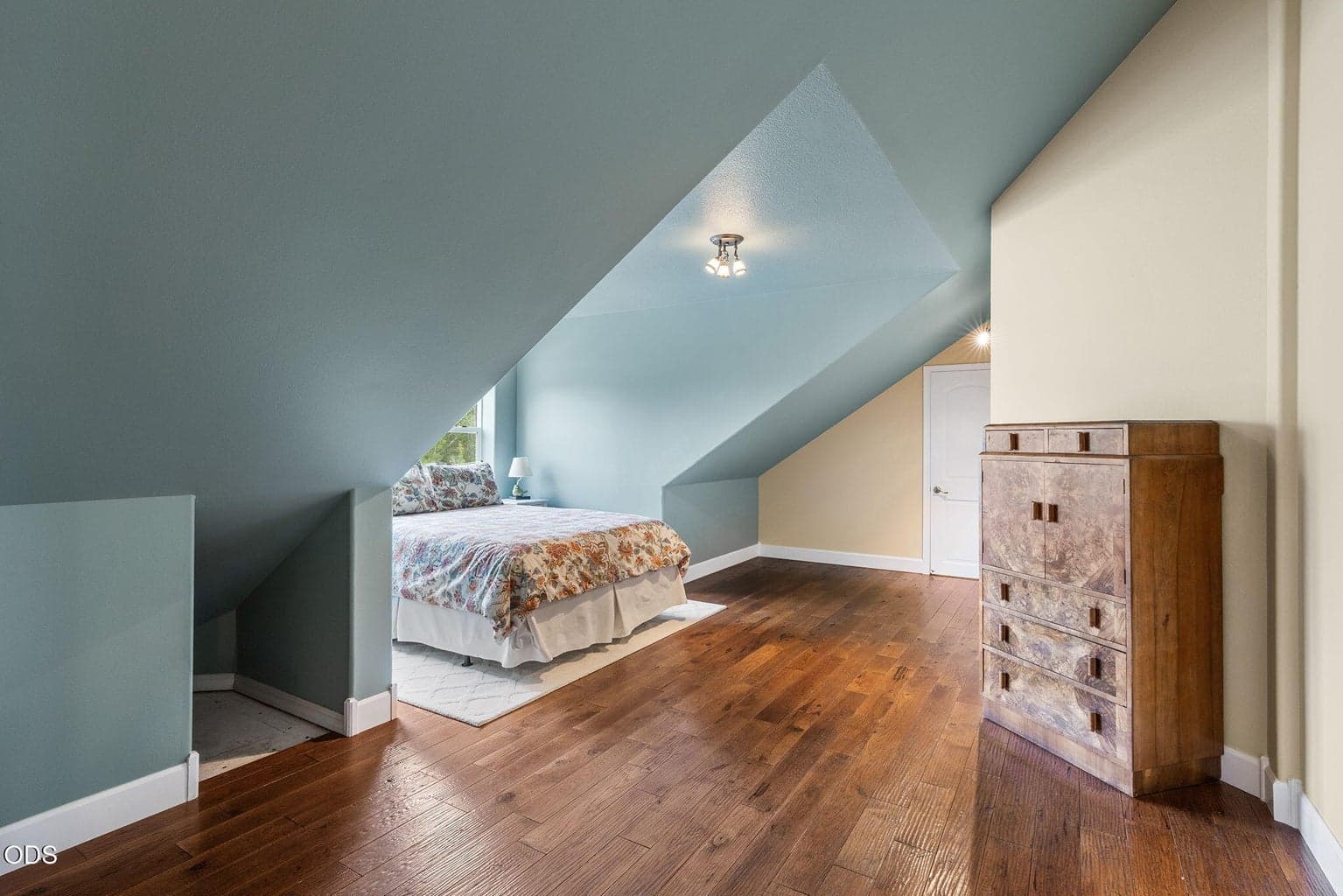 Upstairs Large Bedroom with added storage