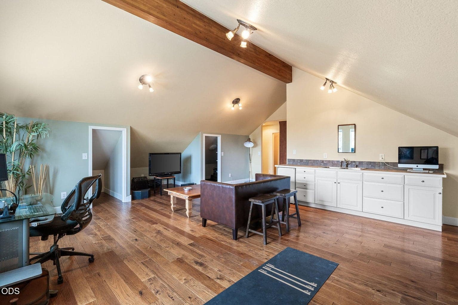 Large Family/Bonus Room with Wet Bar and Abundant Storage