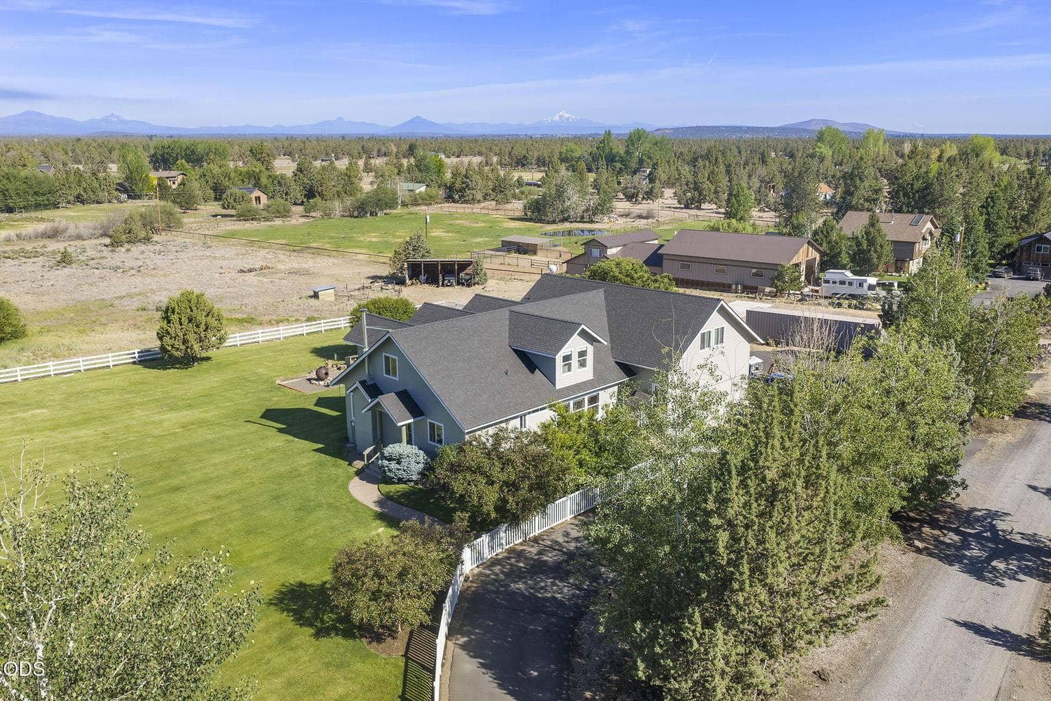 Aerial View from front of property