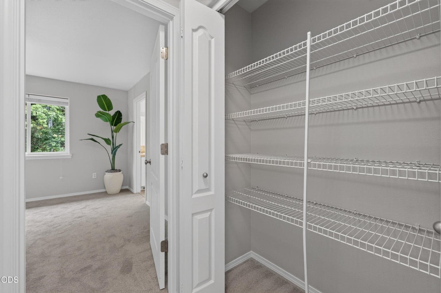 Linen closet - upper level