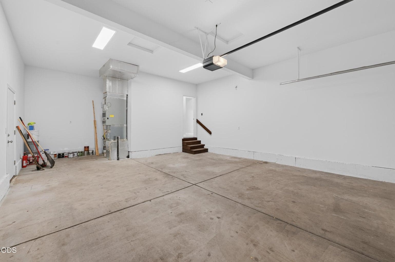 Oversized two car garage