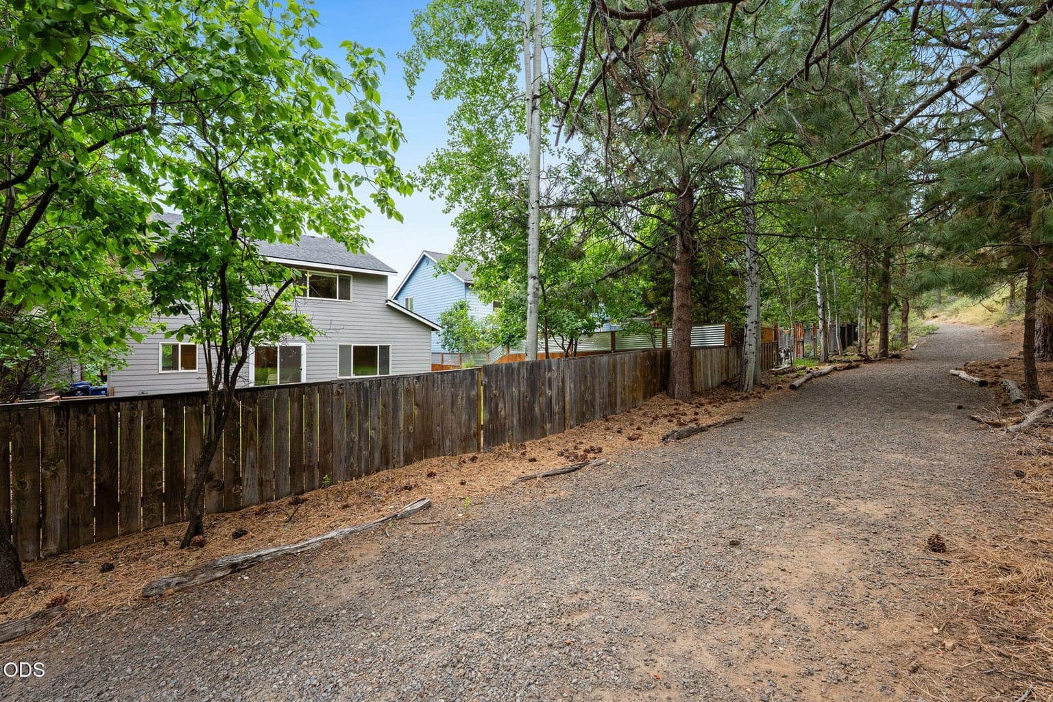 Community walking path