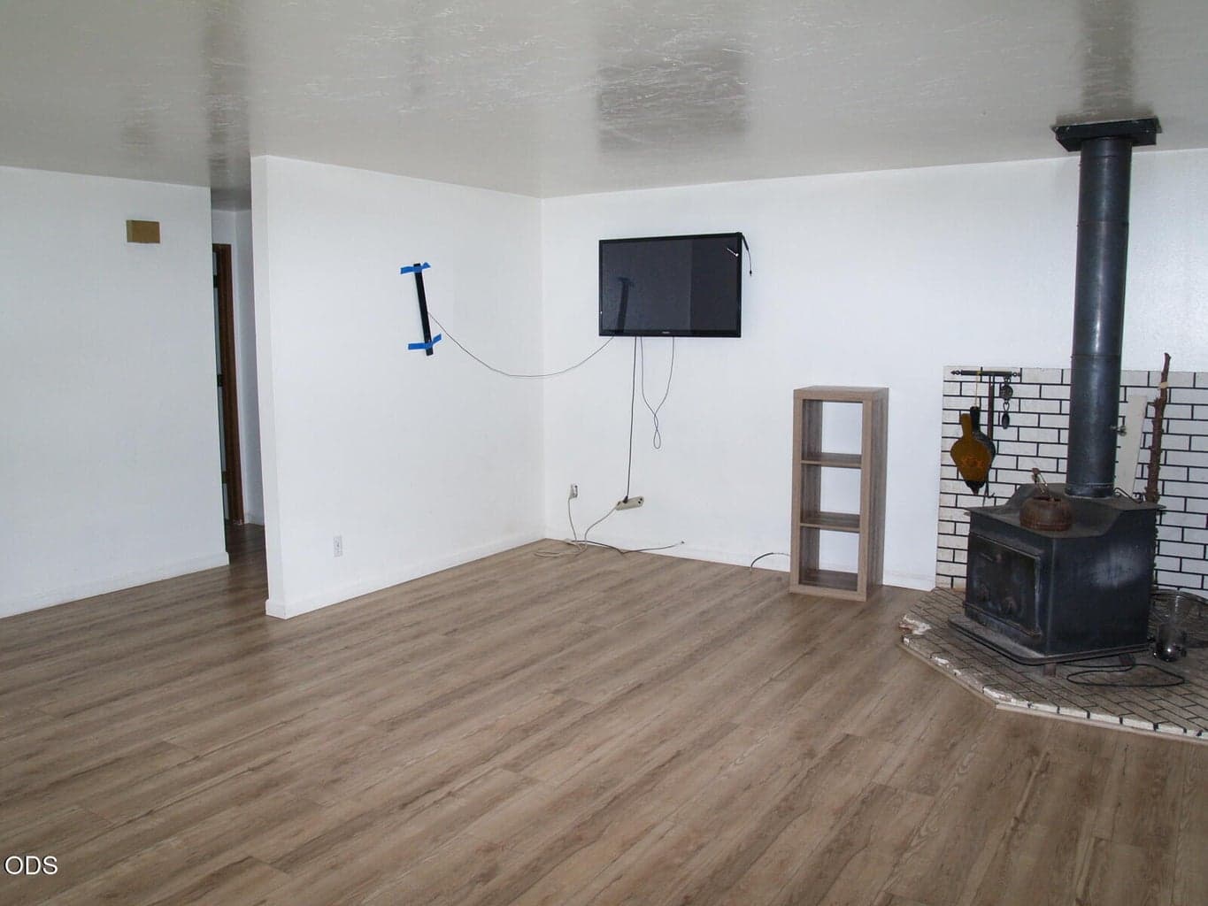 Living room with new interior paint!