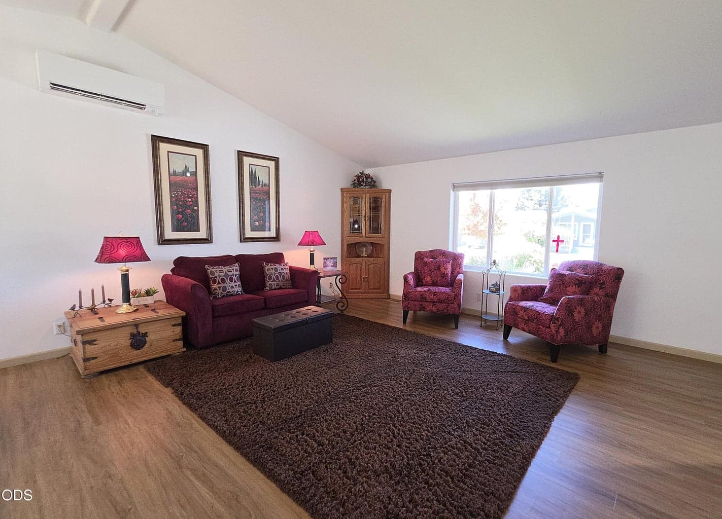 Great room has a newer mini-split in addition to central AC