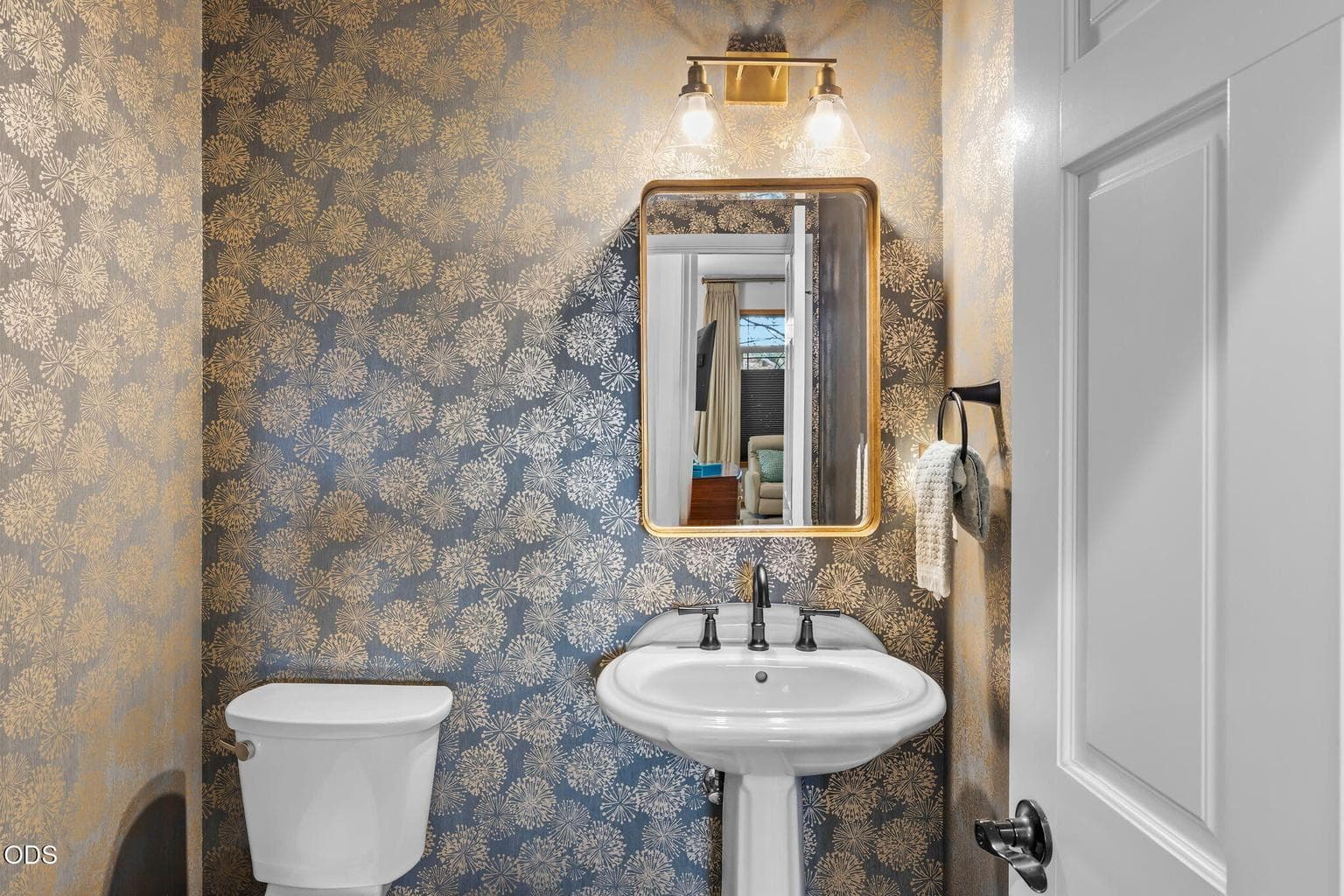 Powder room on main level