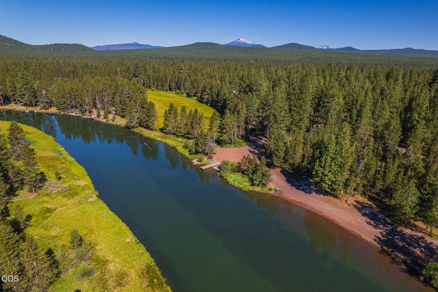 Gorgeous Deschutes River just a few miles away
