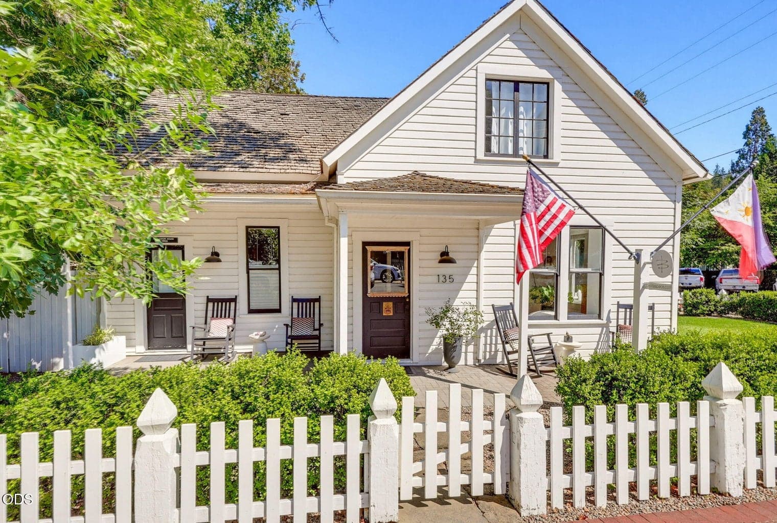 Entry to main house and separate Airbnb