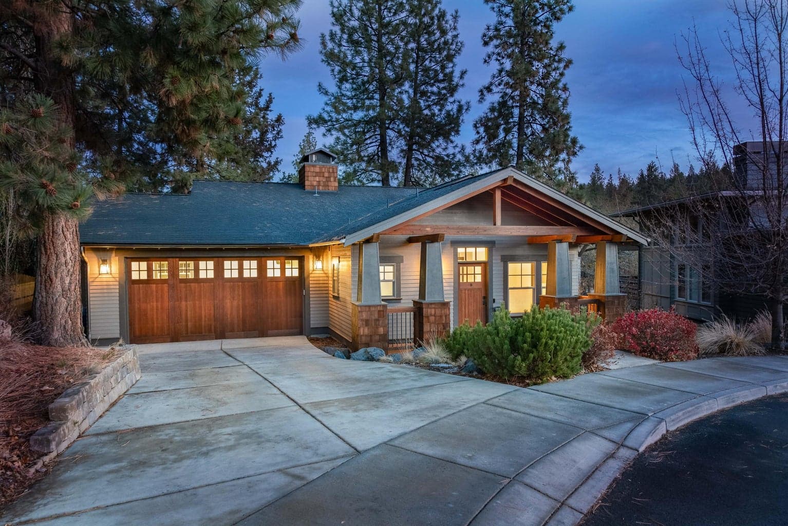 2340 NW Bens Ct in beautiful Bend Oregon. This is a sunrise shot.