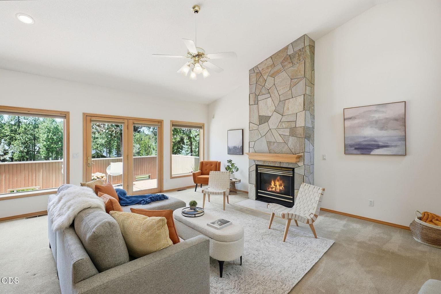 Great room with views