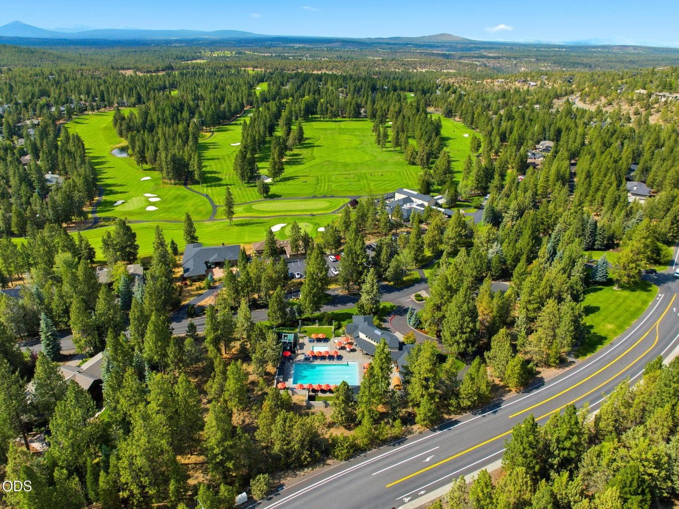 Private Golf Club with Pool, Fitness Area, Pond, and Park