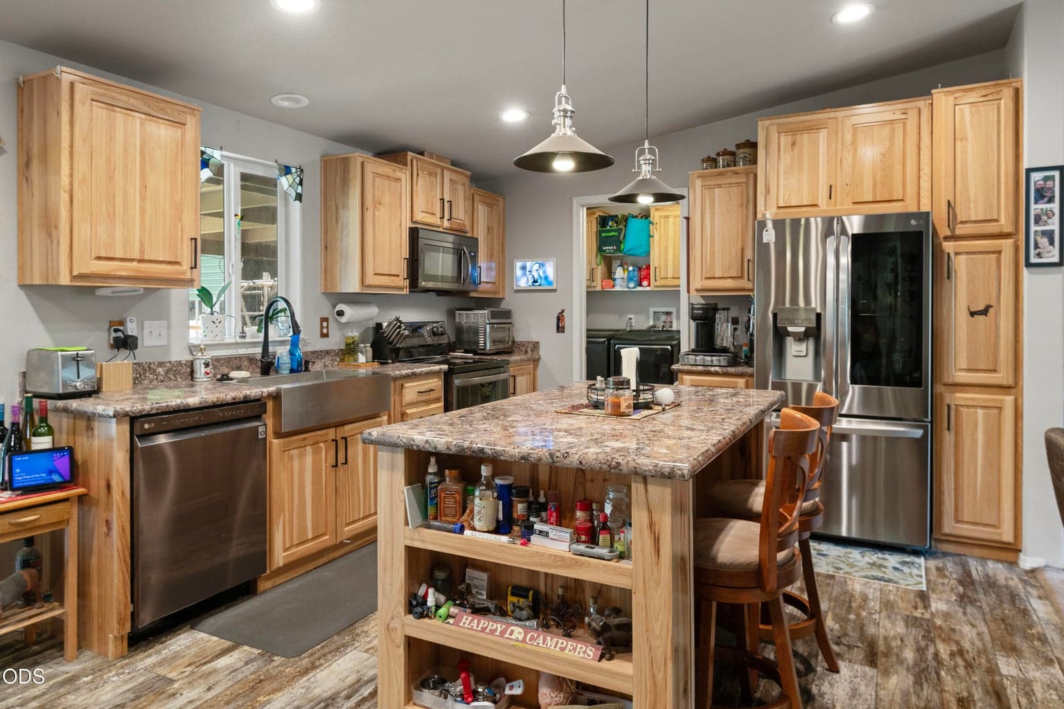All stainless appliances included
