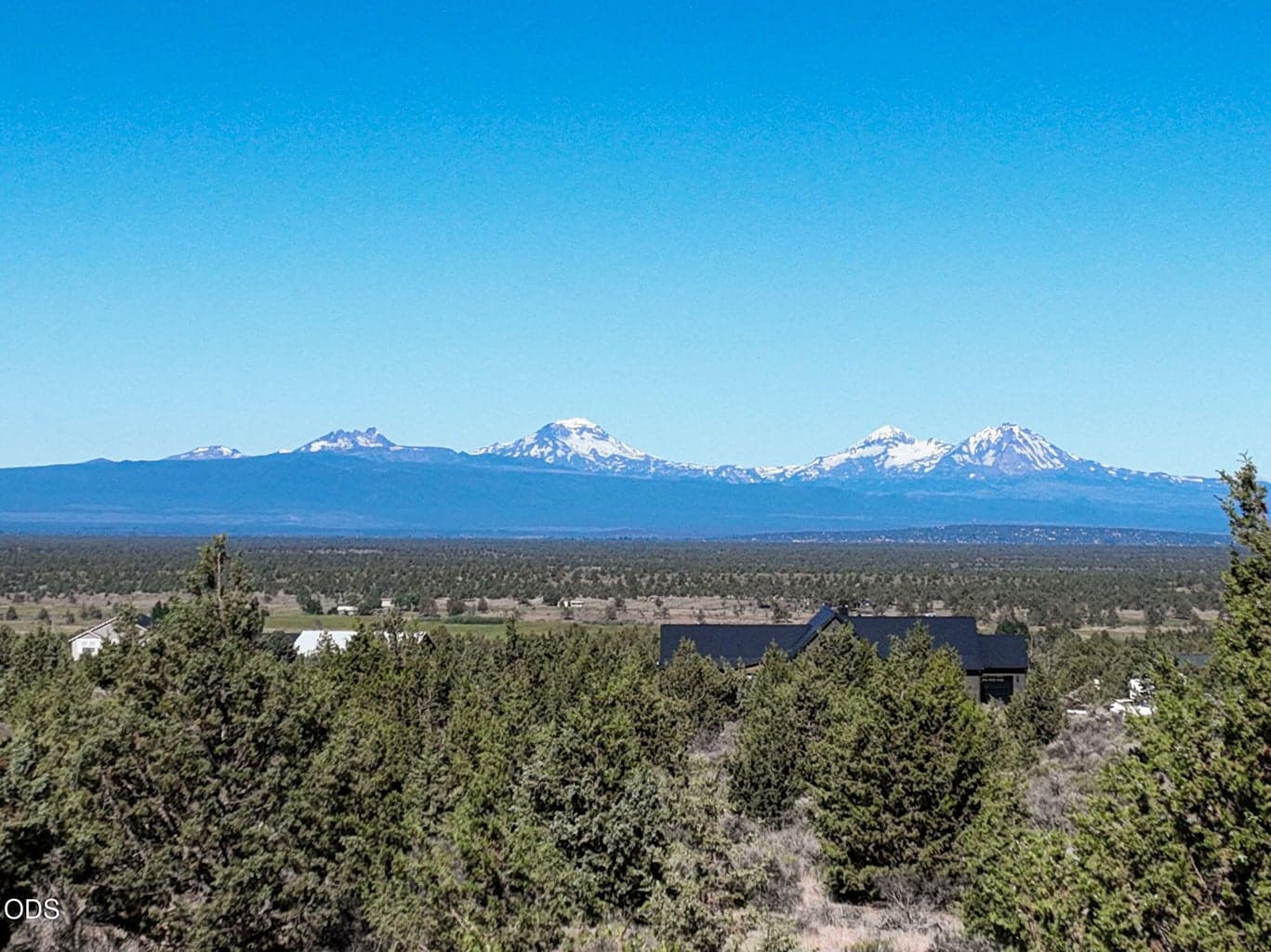 Approximate 2nd Story views of the Cascades from middle of lot