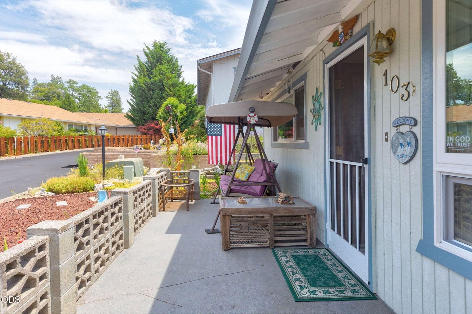 front patio