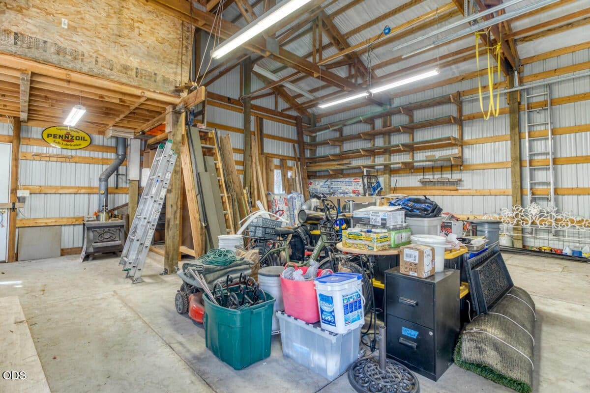 Interior of shop/garage