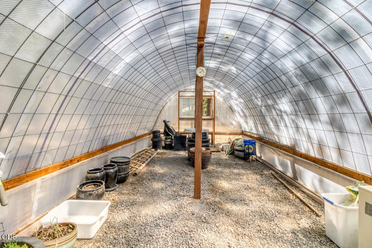 Green house interior