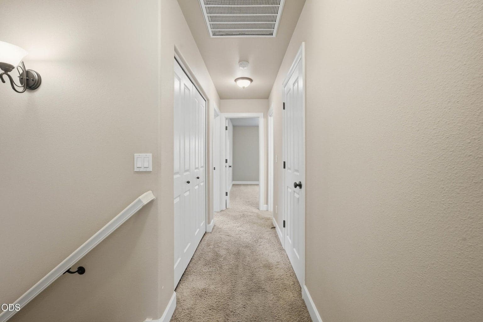 Upper Hall, Laundry Linen Closet