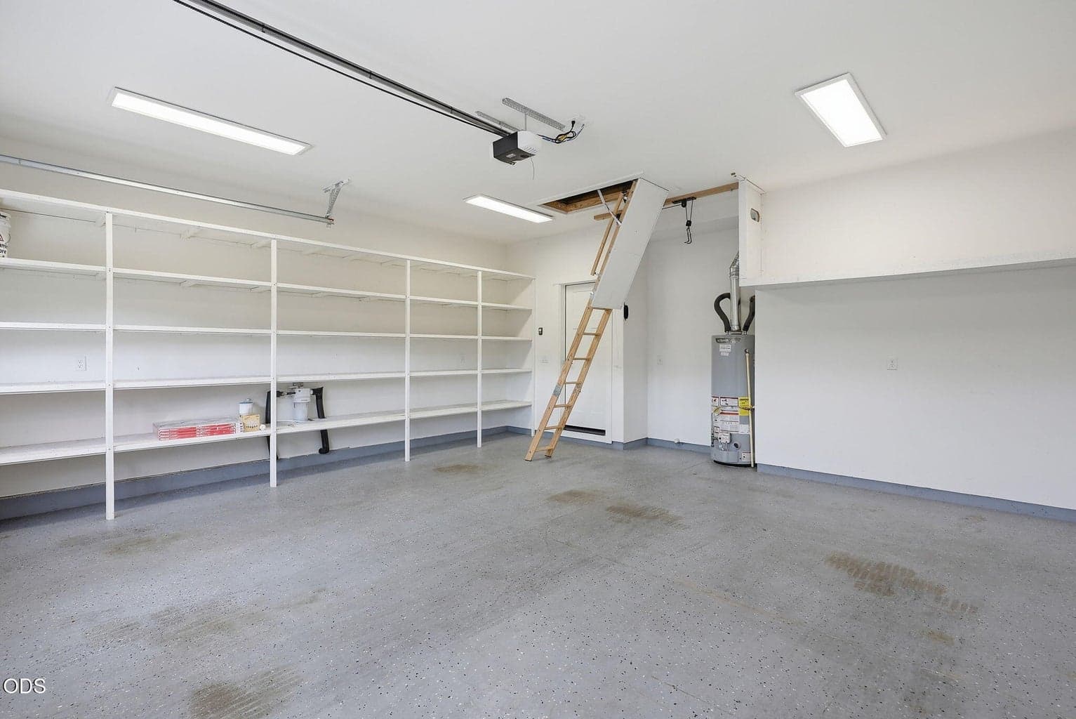 Pull down stairs to more storage