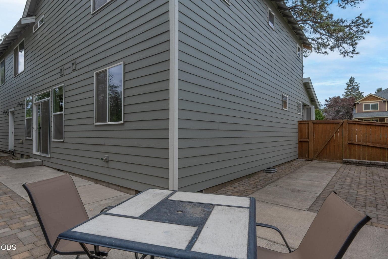 Secluded and perfect for entertaining with pavers throughout