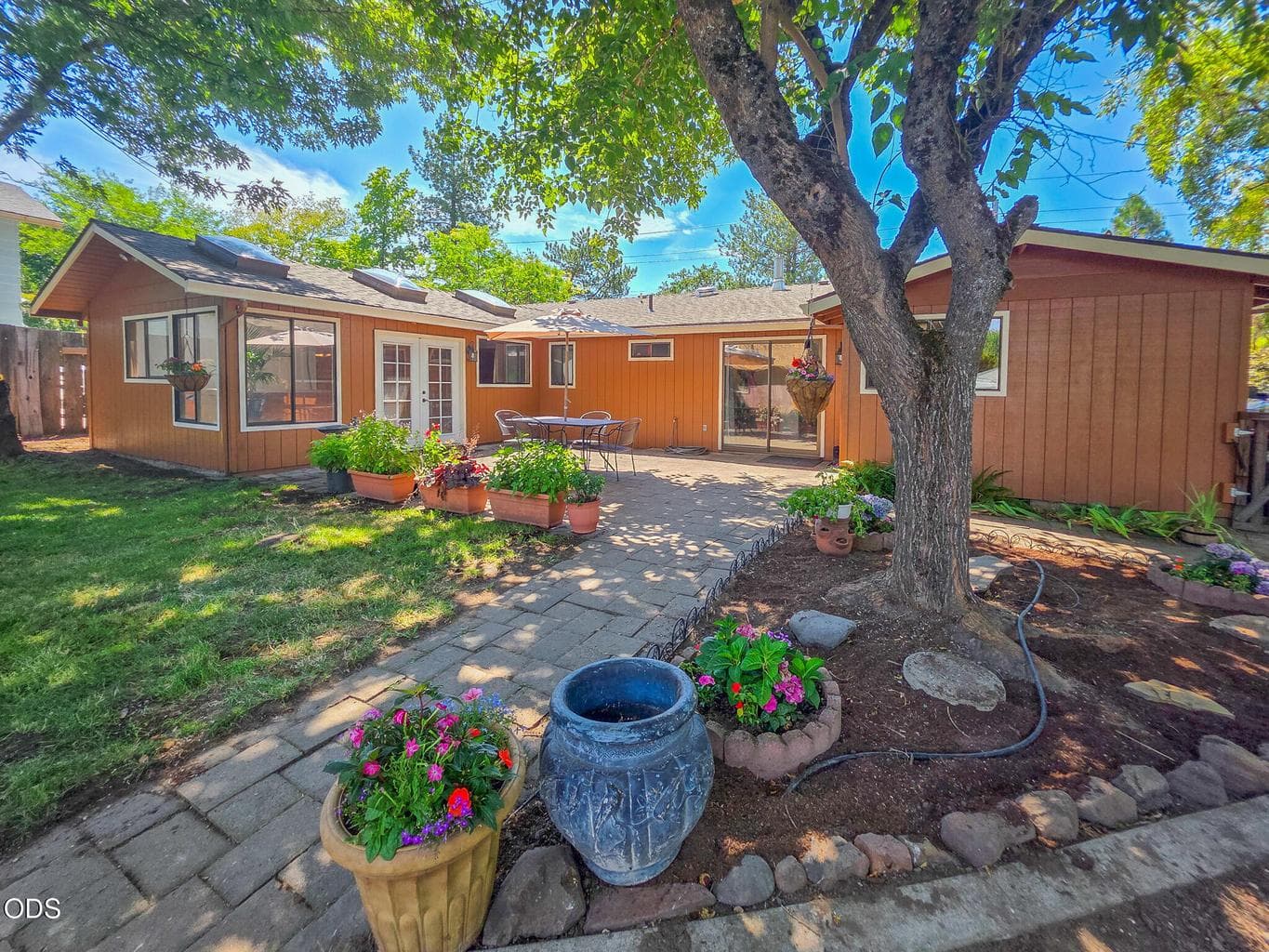 Back yard patio