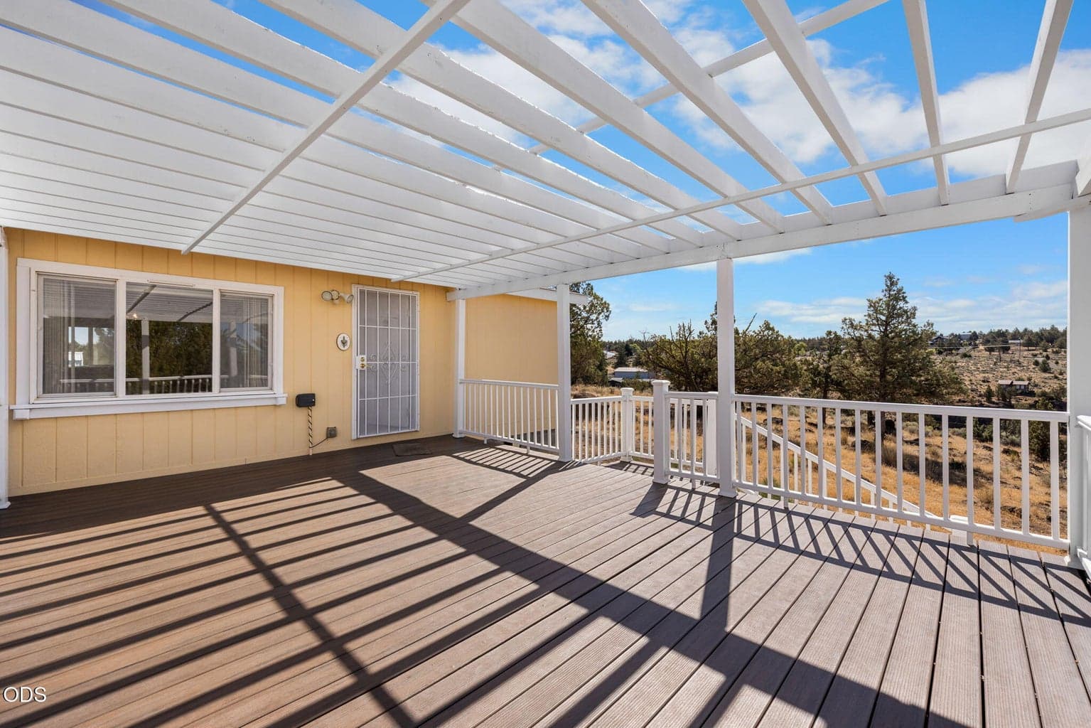 Trex decking and new pergola
