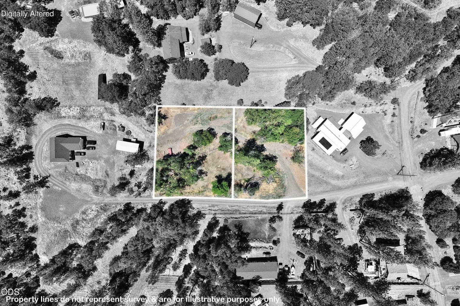 Property lines are approx. and for illustrative purposes only.