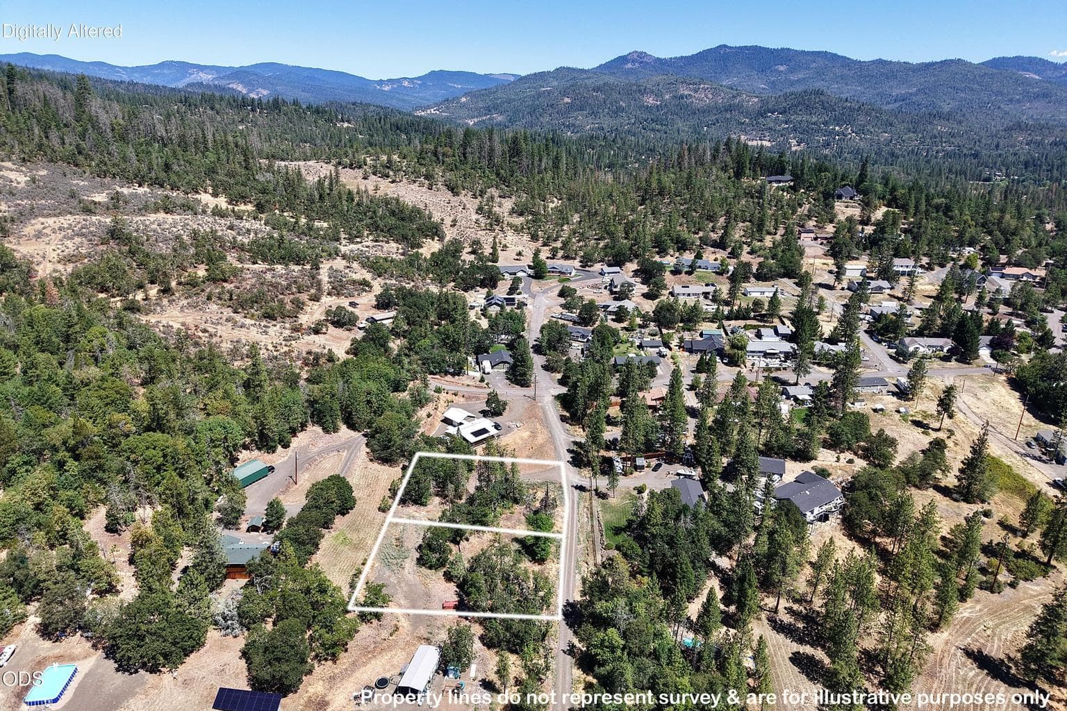 Property lines are approx. and for illustrative purposes only.