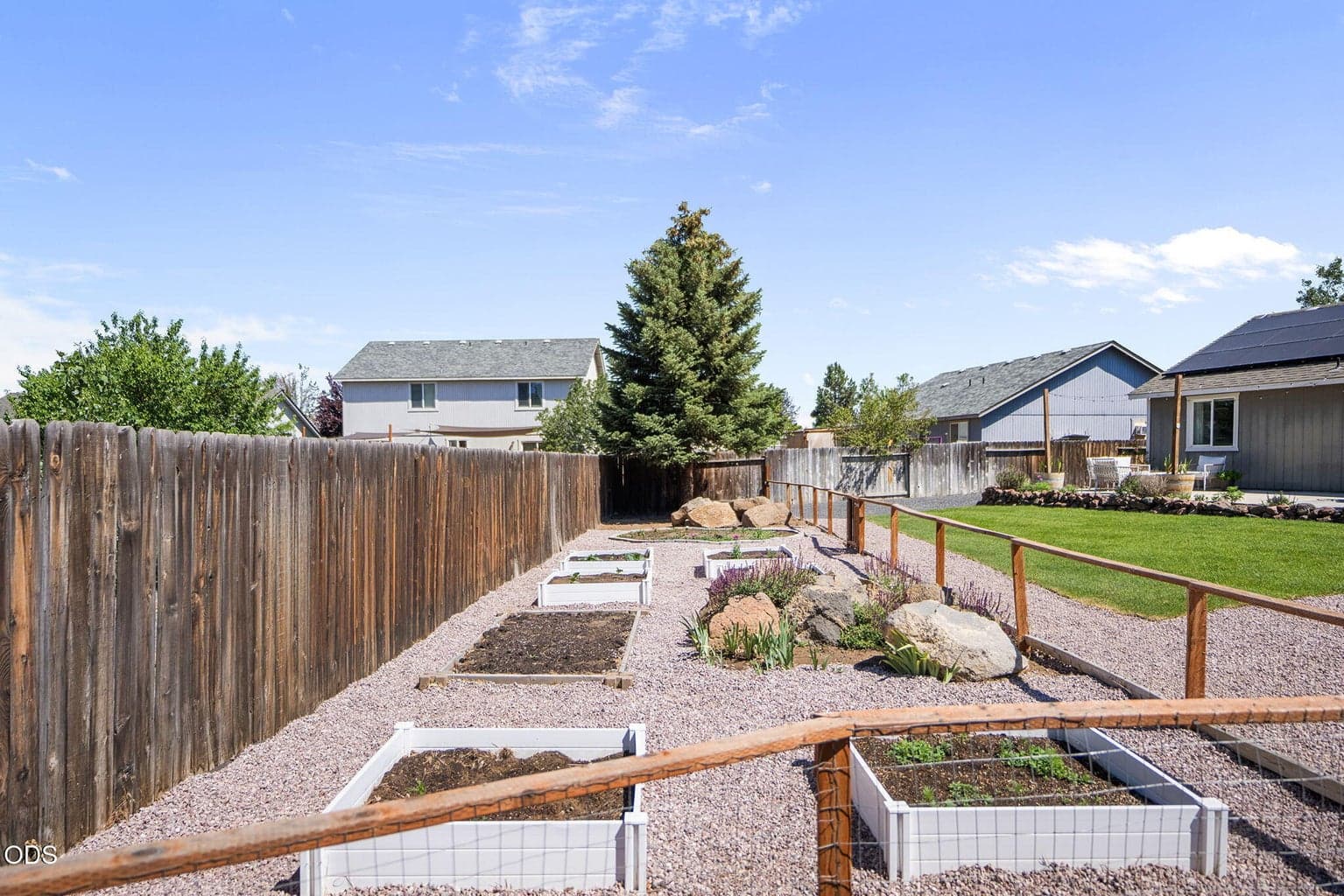 Raised Beds/Fenced Garden