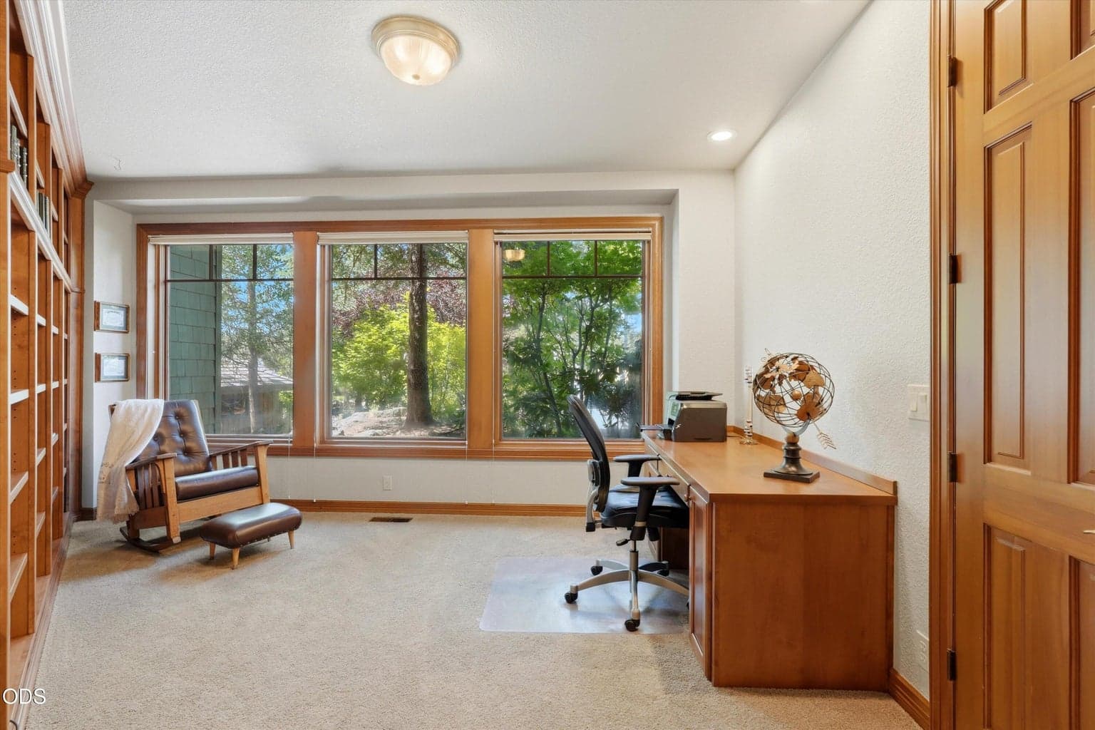 home office downstairs