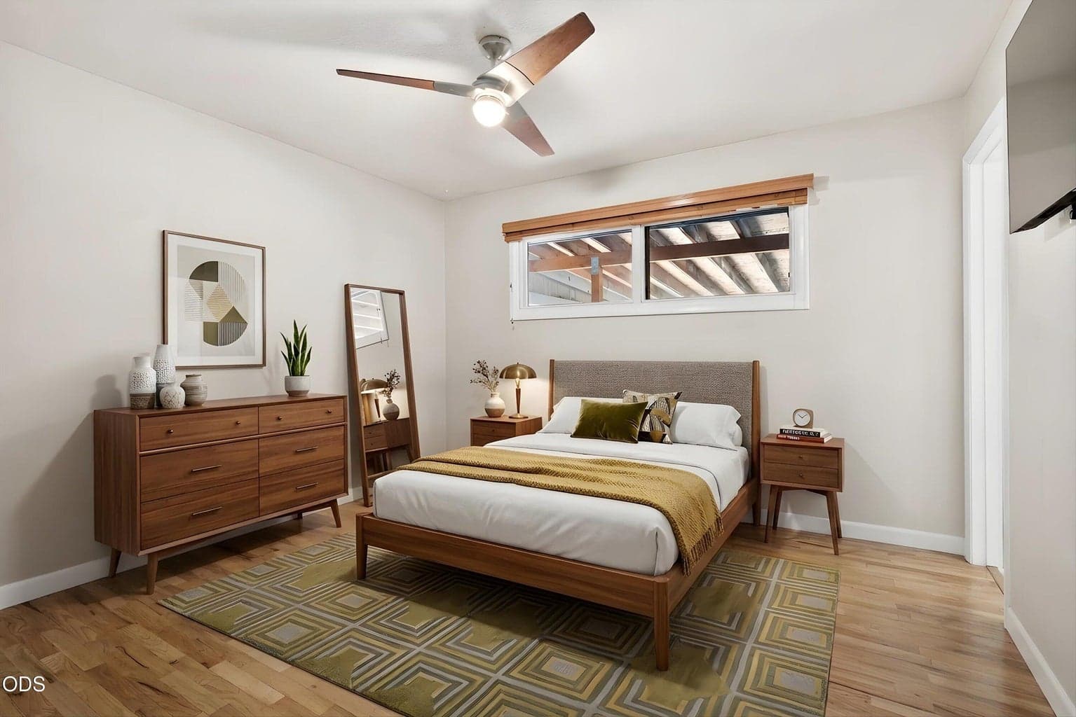 Primary Bedroom -Virtually staged