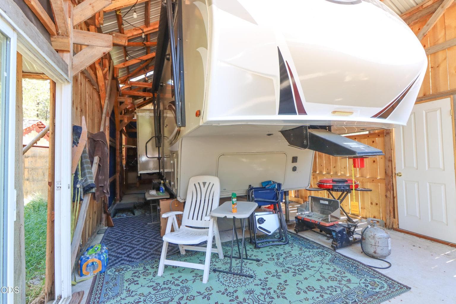 RV Barn Interior
