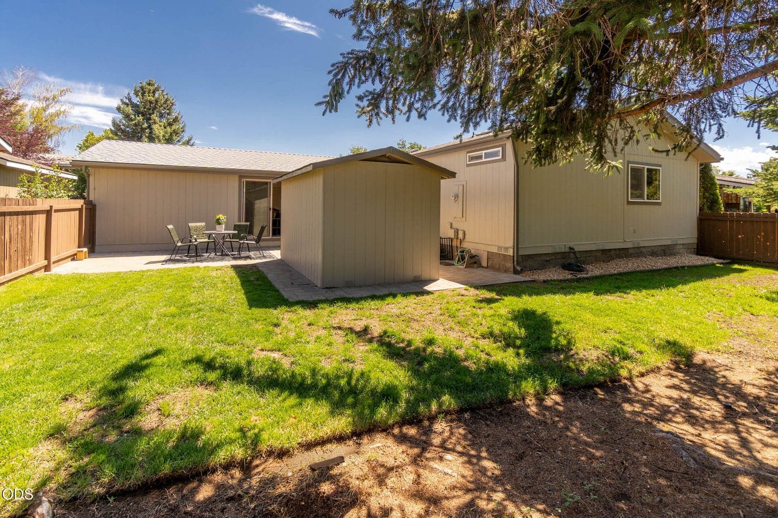 Hard-to-find private fenced back yard, only available on perimeter lots.
