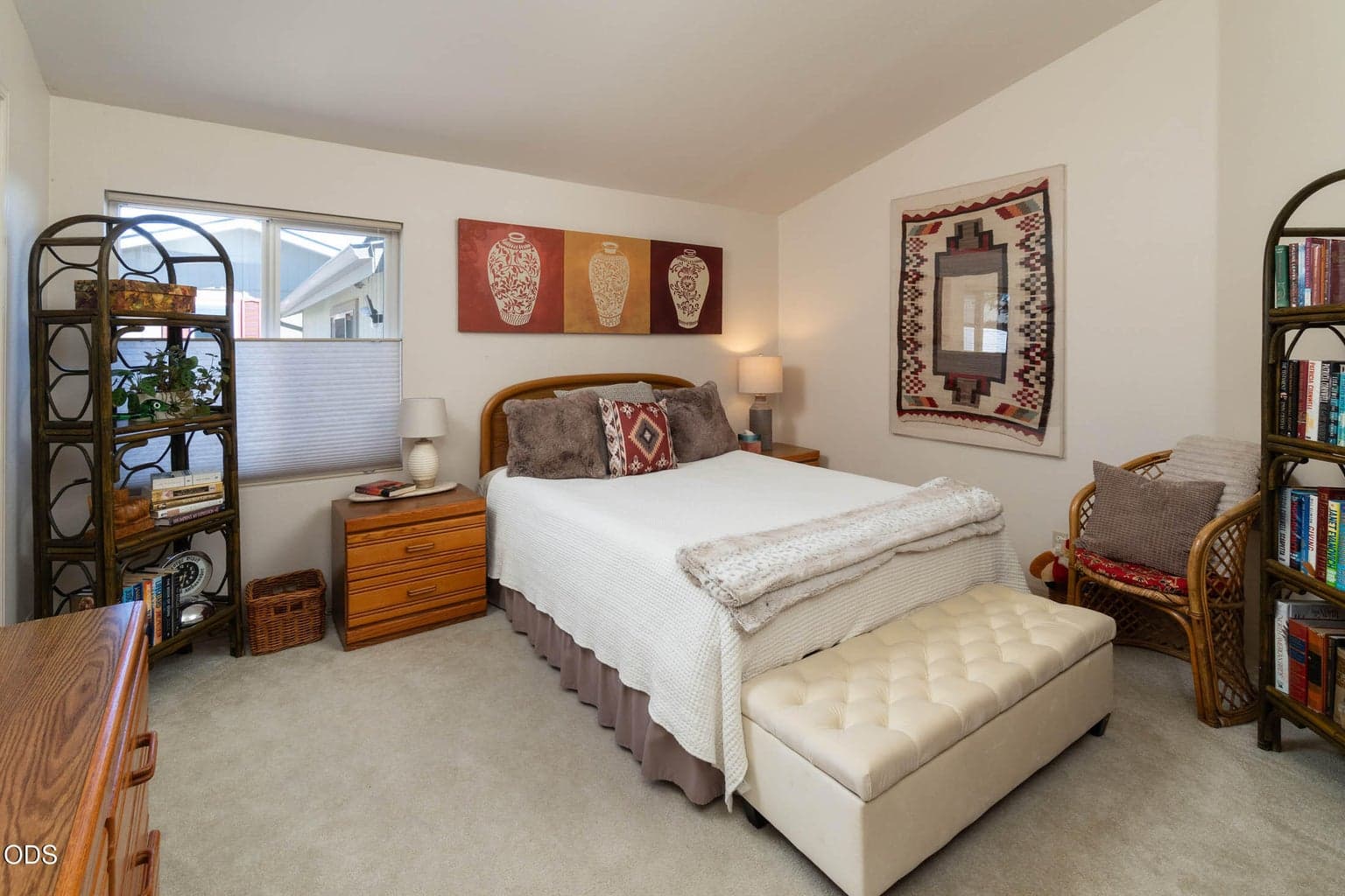 Guest room is on the larger size. This room also features a walk-in closet !