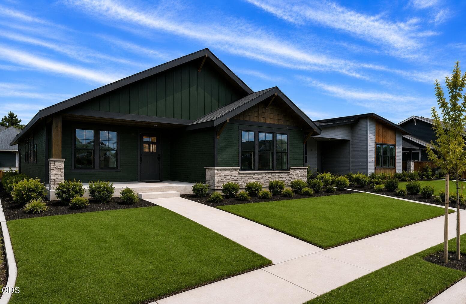 AI Rendering of home. Actual finishes/colors may vary