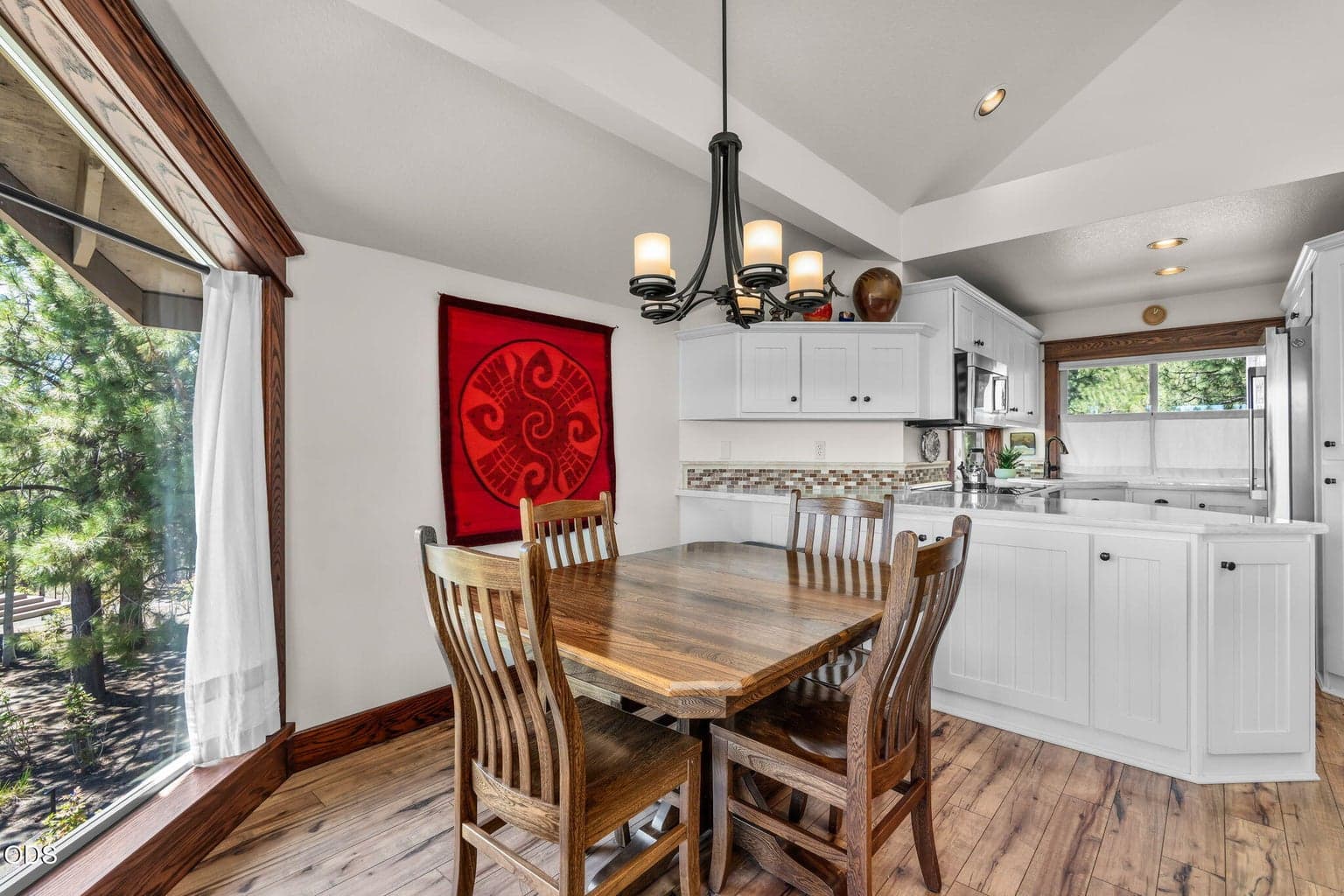 Designated dining area